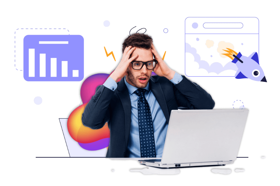 Man Frustrated Hero Apps