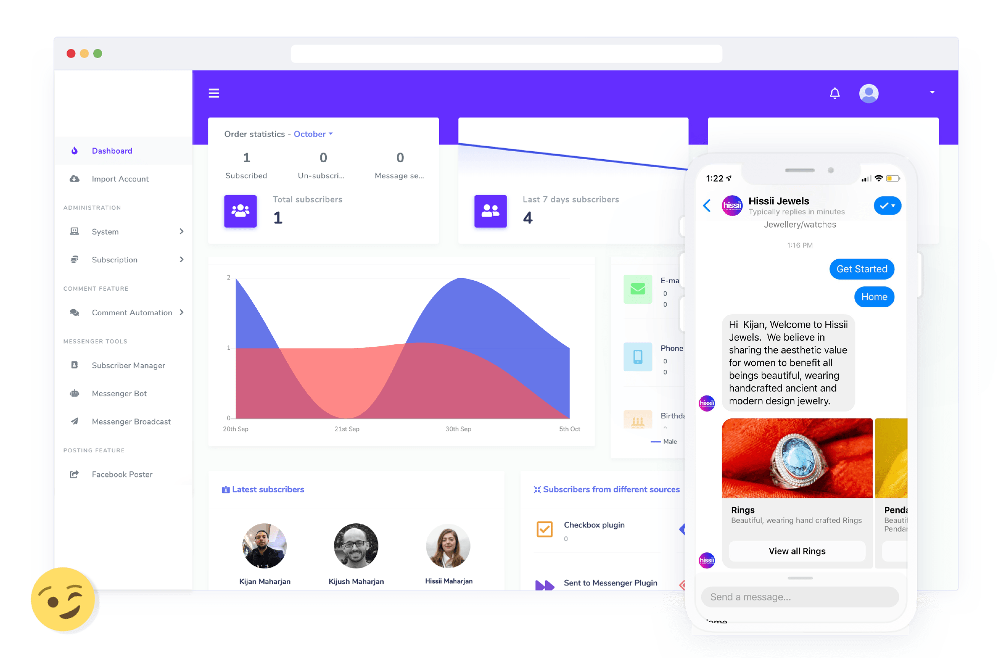 heroapps dashboard